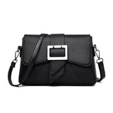 Summer Leather Handbags Shoulder Bag Small Flap Crossbody Bags for Women