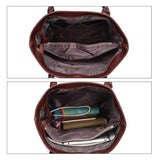 Large Capacity Fringe Shoulder Bag Retro Tassel Shopper Tote