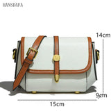 Leather Crossbody Bag for Women Solid Cow Leather Shoulder Bag