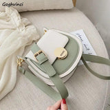 Shoulder Bags Women Panelled Leisure Cross Body Sweet Teens Females Handbags