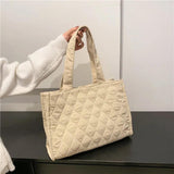 Corduroy Shoulder Bag Japanese Canvas Messenger Handbag