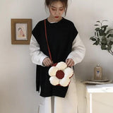 Flowers Shape Women Shoulder Bag Casual Crossbody Bags