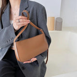 Small PU Leather Shoulder Bag for Women, Handbag & Purse for Travel