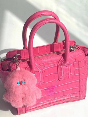 Crocodile Pattern Crossbody Bag for Women Top-handle Shoulder Handbag