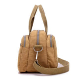Women's Nylon Tote Shoulder Bag Waterproof Crossbody School Bag