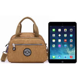 Women's Nylon Tote Shoulder Bag Waterproof Crossbody School Bag