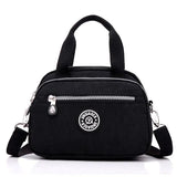 Women's Nylon Tote Shoulder Bag Waterproof Crossbody School Bag