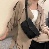 Crossbody Shoulder Bag for Women Waist Fanny Pack Chest Small Handbag