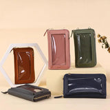 Small Leather Crossbody Cellphone Wallet Women's Shoulder Bag