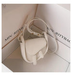 Women's PU Leather Crossbody Bag Spring Handbag Solid Shoulder Bag