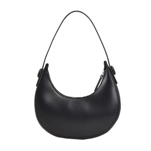 LEFTSIDE Summer PU Leather Underarm Handbag Hobo Crossbody Bag