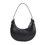LEFTSIDE Summer PU Leather Underarm Handbag Hobo Crossbody Bag