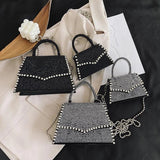 Diamond Women's Tote Shoulder Bag Chain Handbag Flap Crossbody