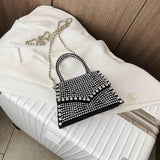 Diamond Women's Tote Shoulder Bag Chain Handbag Flap Crossbody