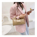 Summer Retro Women Bag PU Leather Handbags Shoulder Bag Small Flap