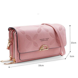 Square Crossbody Bag High PU Leather Women's Handbag
