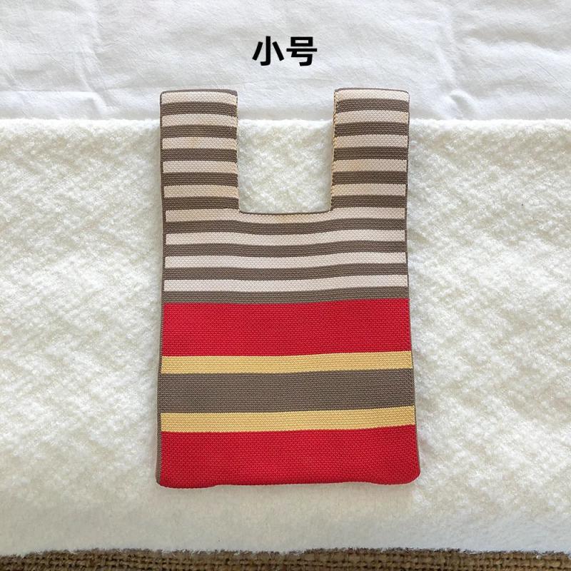 Boho Beach Bag Large Capacity Lightweight Shoulder Tote Wrist Pouch