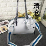 Women's Handbag Crossbody Bag with Wide Shoulder Strap