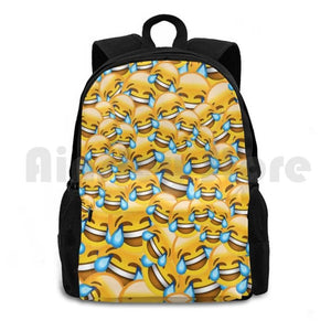 Outdoor Hiking Backpack Waterproof Camping Travel Pattern Layer Art