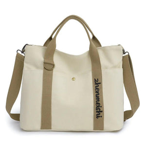 Canvas Tote Bag Large Capacity Handbag Casual Shoulder Messenger Travel Shopping
