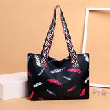 High Capacity Shoulder Bags for Women, Oxford Cloth Tote Bag