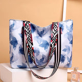 High Capacity Shoulder Bags for Women, Oxford Cloth Tote Bag