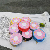 Funny 3D Donuts Messenger Bag Chain Soft Harajuku Handbag