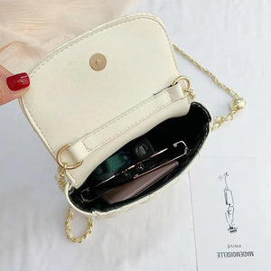 Chain Female Totes Sac Spring Mini Women Purses Handbags PU Leather Shoulder Mes