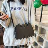 Dark Punk Bat Shoulder Bag Crossbody Bag