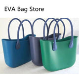 Long Denim Fabric Handles for Women's Bags - 2 pcs