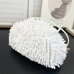 Plush Cloud Bag Women Shoulder Bag Dumpling Crossbody Messenger Bags