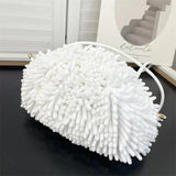 Plush Cloud Bag Women Shoulder Bag Dumpling Crossbody Messenger Bags