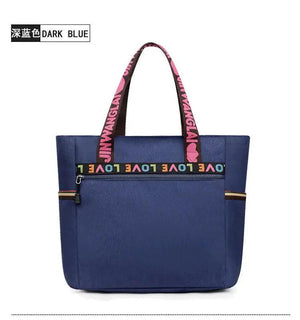 Waterproof Oxford Duffle Large Capacity Women Travel Shoulder Valise