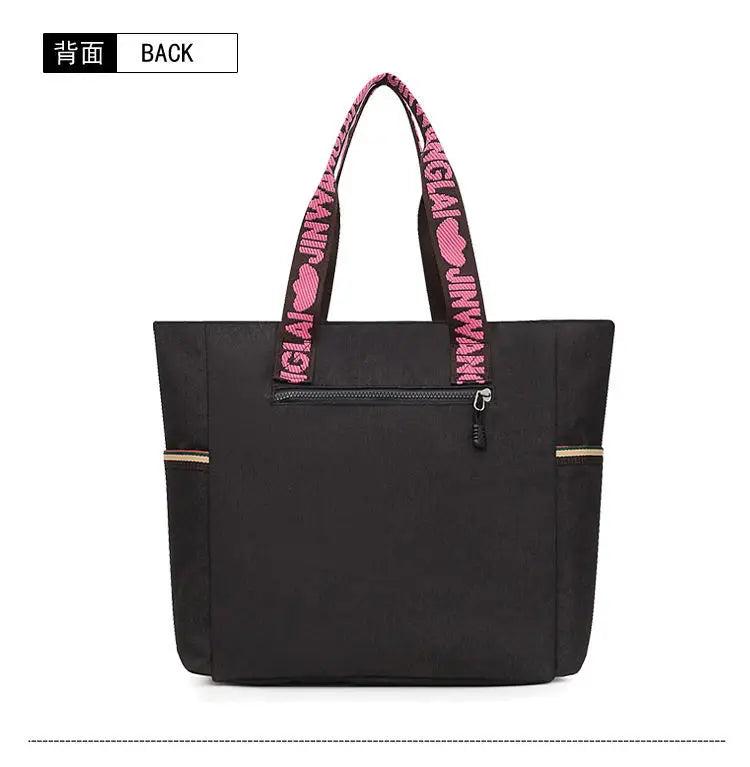 Waterproof Oxford Duffle Large Capacity Women Travel Shoulder Valise