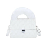 Wool Handbag Female Bag Small Square Bag Single Shoulder Messenger Bag