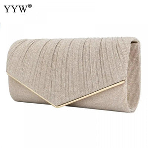 Rhinestone Evening Bag Wedding Purse Envelope Bridal Party Chain Clutch Handbag