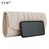 Rhinestone Evening Bag Wedding Purse Envelope Bridal Party Chain Clutch Handbag