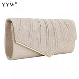 Rhinestone Evening Bag Wedding Purse Envelope Bridal Party Chain Clutch Handbag