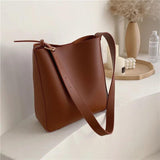 Vintage Pu Leather Composite Bags Large Capacity Messenger Bags
