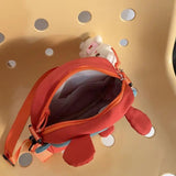 Girl Cartoon Messenger Bag Small Shoulder Crossbody Handbag