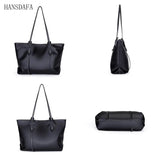 Winter Shoulder Bags High Leather Women Handbag Large Capacity Ladies Tote Bag