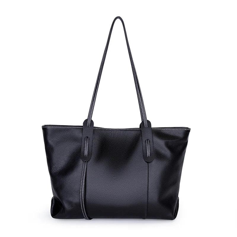 Winter Shoulder Bags High Leather Women Handbag Large Capacity Ladies Tote Bag