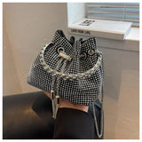Shining Diamond Bag Rhinestone Handbag Women Crossbody Purse Ladies Shoulder