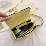 Ladies Shoulder Bag High Pu Leather Crossbody Bag For Women Messenger Mini Bag C