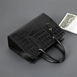 Crocodile Pattern Big Bag Women Handbags