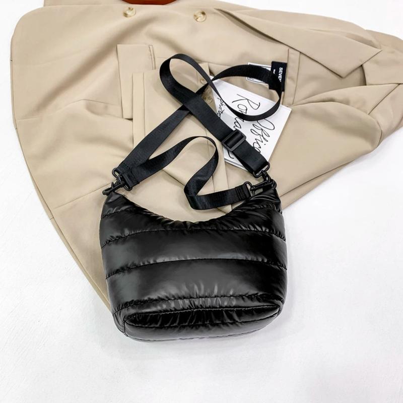 Crossbody Bag Nylon Embroidery Thread Top-Handle