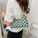 Vintage PU Leather Shoulder Underarm Bags for Women