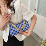 Vintage PU Leather Shoulder Underarm Bags for Women