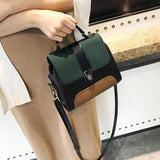 Vintage Top-Handle Bag Women Shoulder Bag Casual Hasp Handbag
