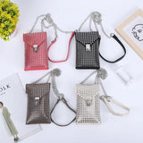 Summer Small Cross-body Phone Pouch Shoulder Bag with Chains